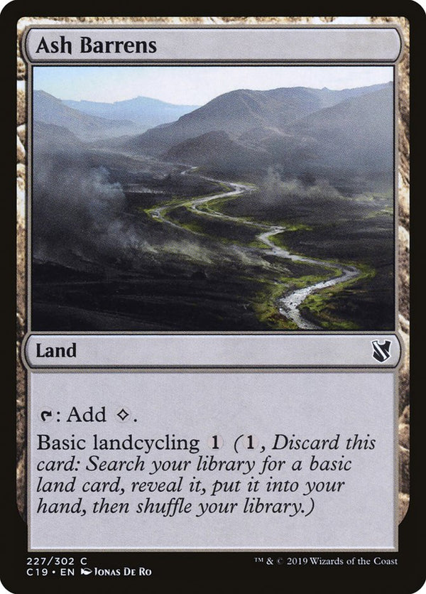 Ash Barrens - Magic: The Gathering