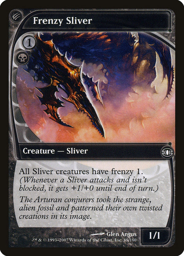 Frenzy Sliver - Magic: The Gathering