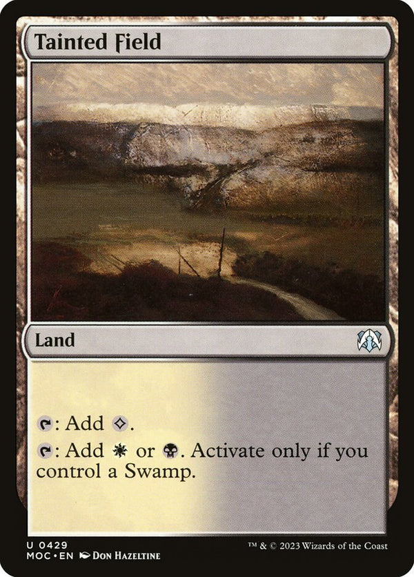 Tainted Field - Magic: The Gathering