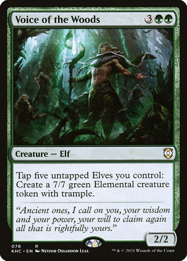 Voice of the Woods - Magic: The Gathering
