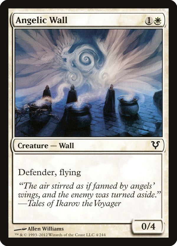 Angelic Wall - Magic: The Gathering
