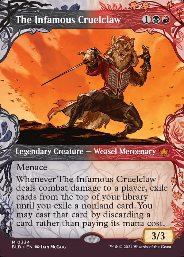 The Infamous Cruelclaw (Showcase) (BLB 334) - Magic: The Gathering