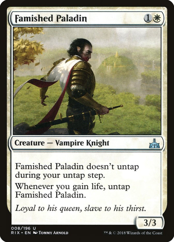 Famished Paladin - Magic: The Gathering