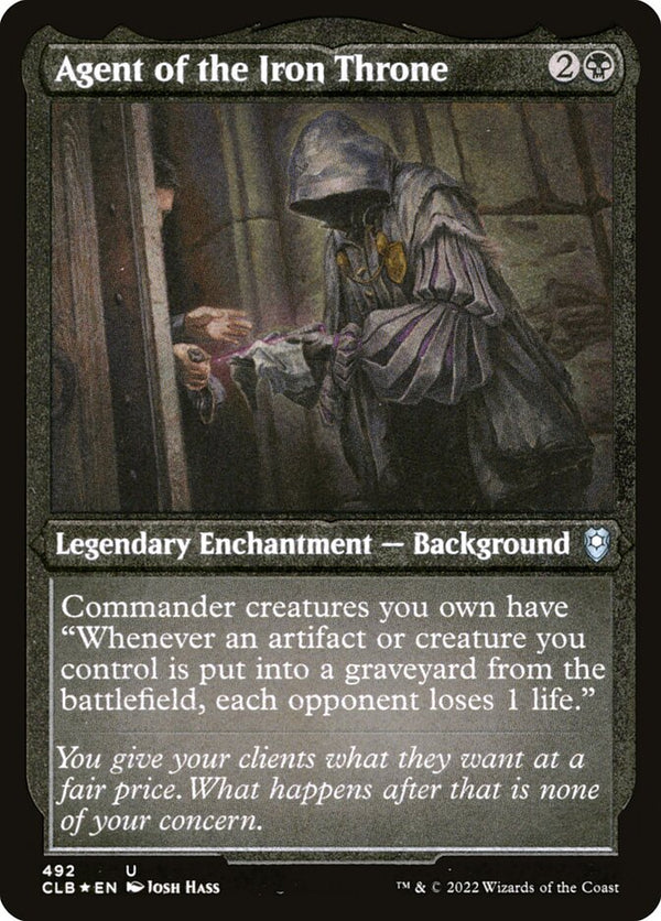 Agent of the Iron Throne (Foil Etched) - Magic: The Gathering