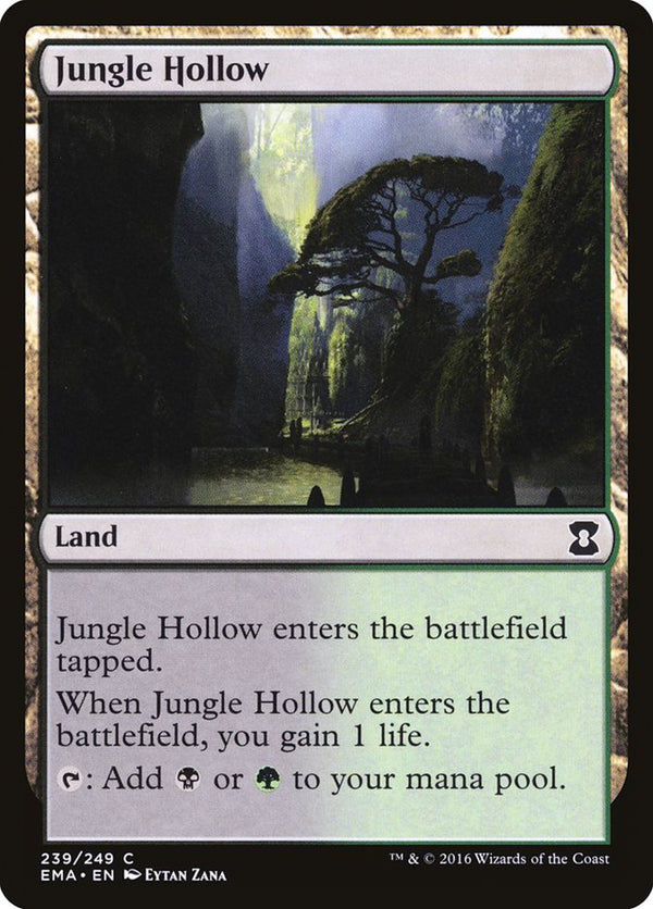Jungle Hollow - Magic: The Gathering