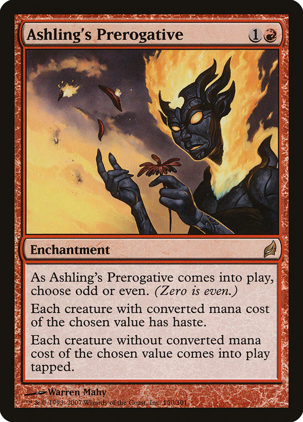 Ashling's Prerogative - Magic: The Gathering
