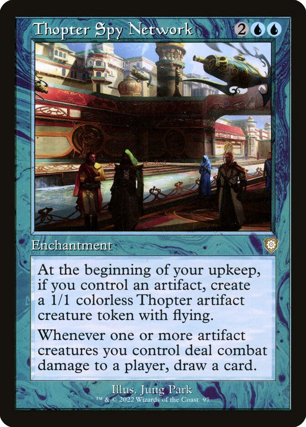 Thopter Spy Network (Retro Frame) - Magic: The Gathering