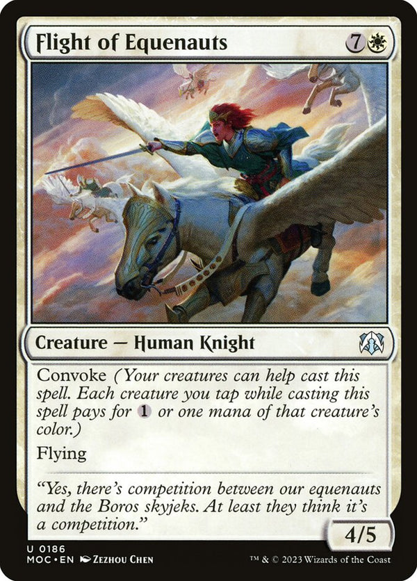 Flight of Equenauts - Magic: The Gathering