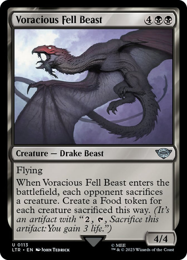 Voracious Fell Beast - Magic: The Gathering