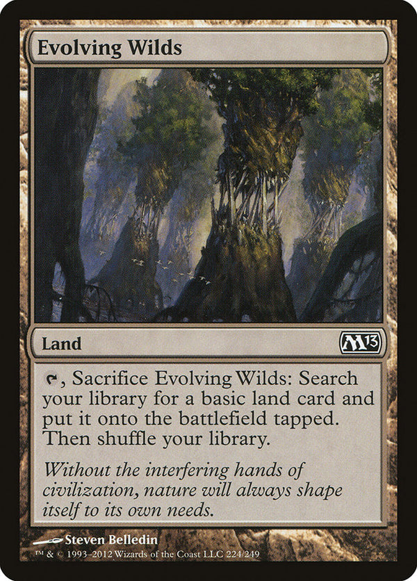 Evolving Wilds - Magic: The Gathering