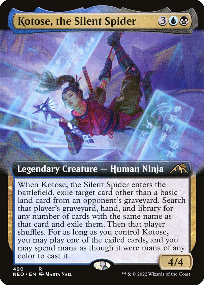 Kotose, the Silent Spider (Extended Art)
