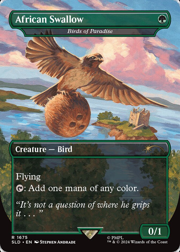 African Swallow - Birds of Paradise - Magic: The Gathering