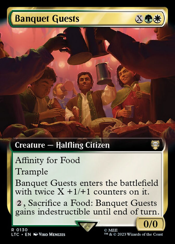 Banquet Guests (Extended Art) - Magic: The Gathering
