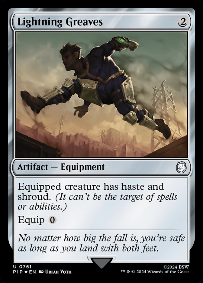 Lightning Greaves (Surge Foil)