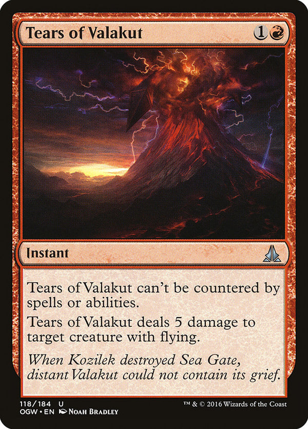 Tears of Valakut - Magic: The Gathering