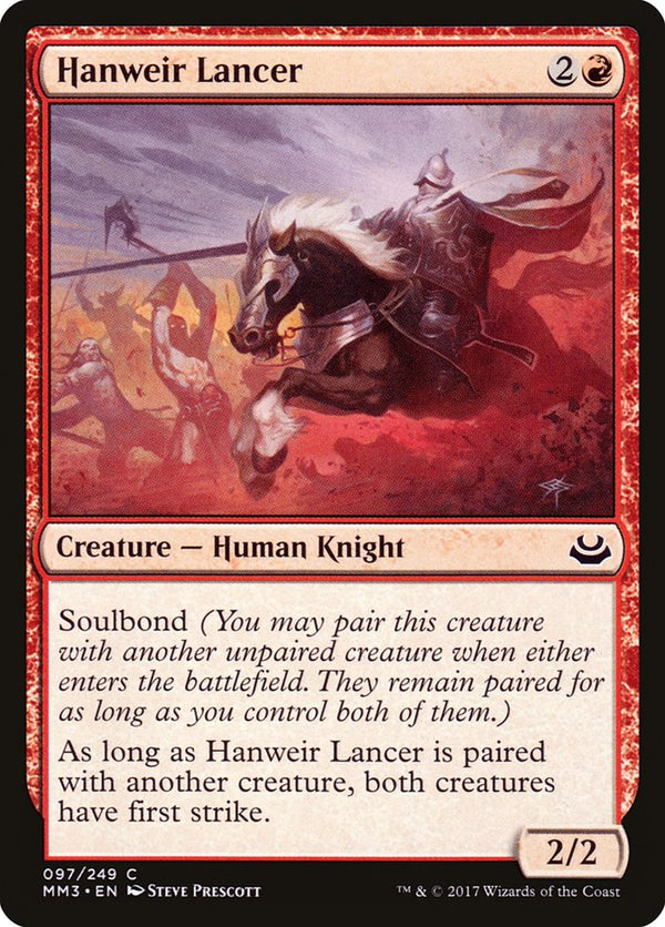 Hanweir Lancer - Magic: The Gathering