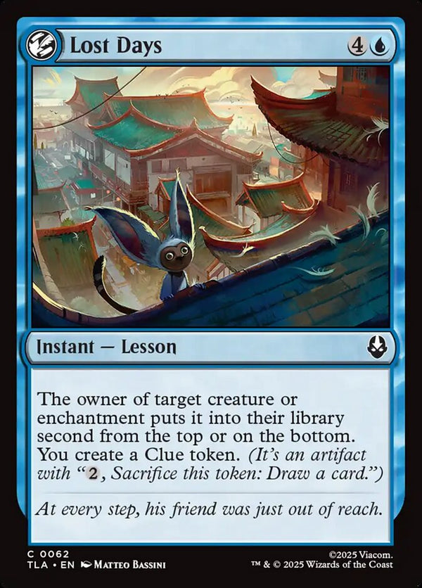 Lost Days - Magic: The Gathering