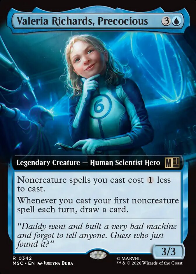 Valeria Richards, Precocious (Extended Art)