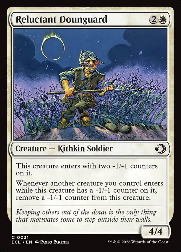Reluctant Dounguard - Magic: The Gathering