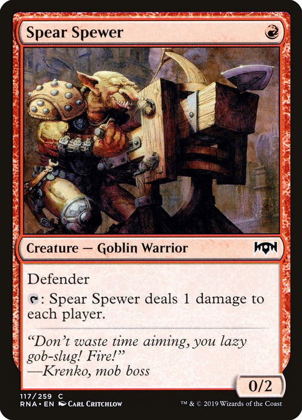 Spear Spewer - Magic: The Gathering