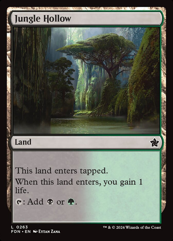 Jungle Hollow - Magic: The Gathering