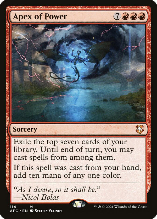 Apex of Power - Magic: The Gathering