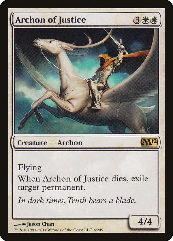 Archon of Justice - Magic: The Gathering