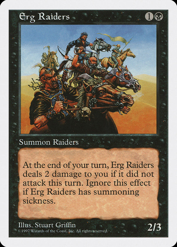 Erg Raiders - Magic: The Gathering