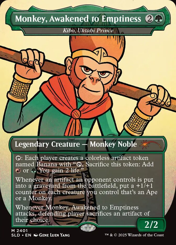Monkey, Awakened to Emptiness - Kibo, Uktabi Prince