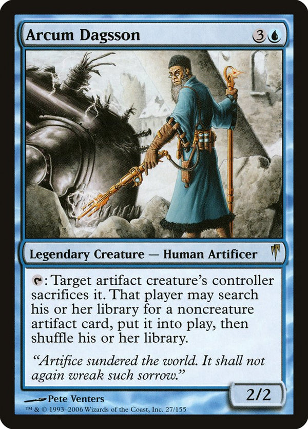 Arcum Dagsson - Magic: The Gathering