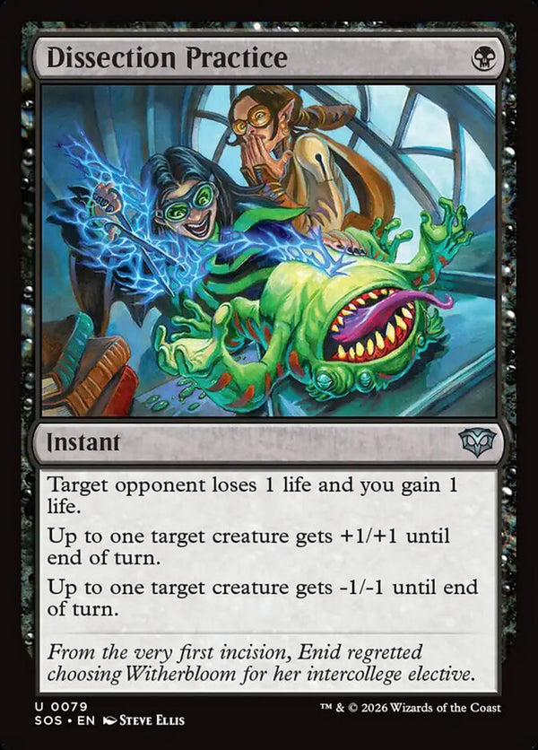Dissection Practice - Magic: The Gathering