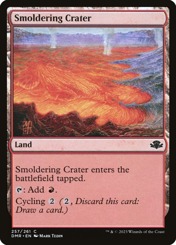 Smoldering Crater - Magic: The Gathering