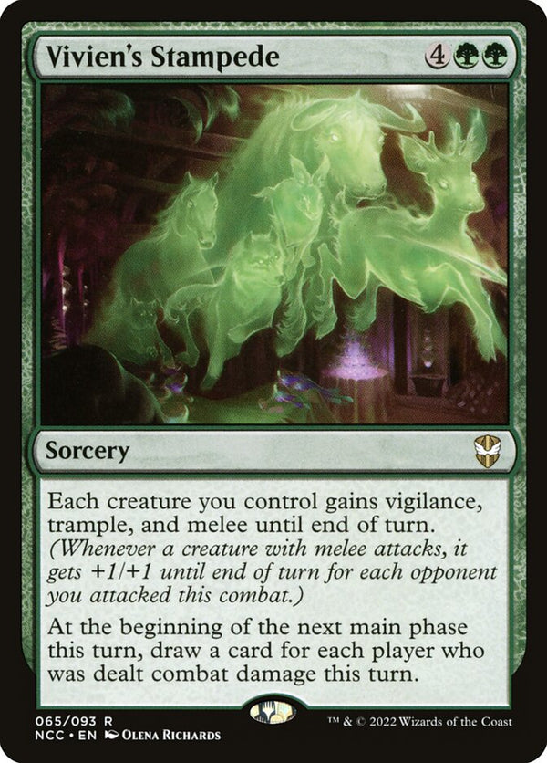 Vivien's Stampede - Magic: The Gathering