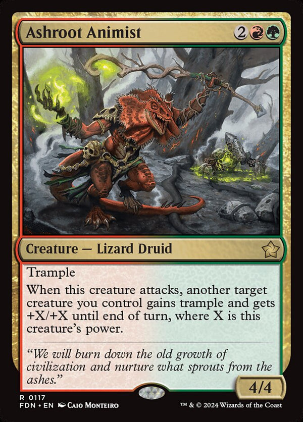 Ashroot Animist - Magic: The Gathering