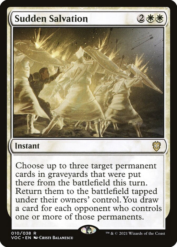 Sudden Salvation - Magic: The Gathering