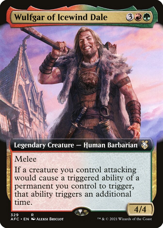 Wulfgar of Icewind Dale (Extended Art)
