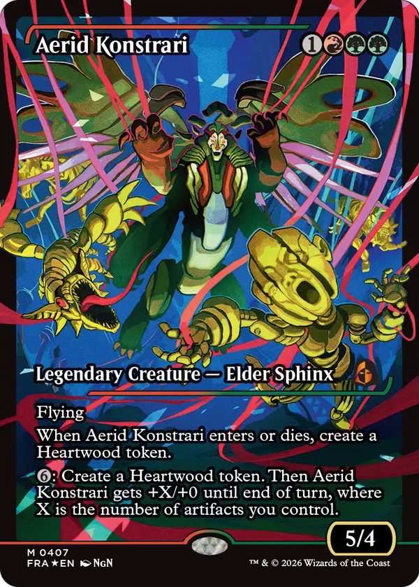 Aerid Konstrari (Showcase) (0407) [Reality Fracture] - Magic: The Gathering
