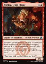 Winter, Team Player (FRA 256) - Magic: The Gathering