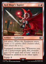 Red Mage's Rapier - Magic: The Gathering