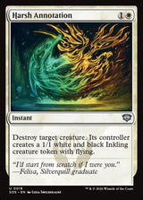 Harsh Annotation - Magic: The Gathering