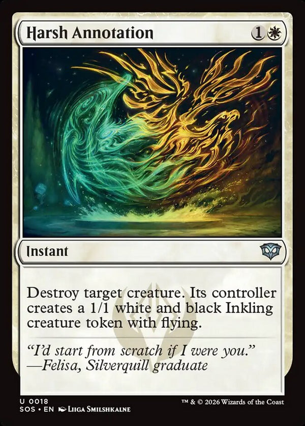 Harsh Annotation - Magic: The Gathering