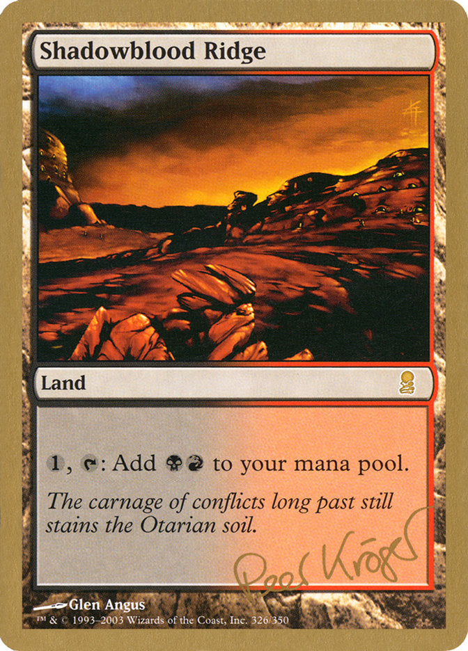 Shadowblood Ridge - 2003 Peer Kroger (ODY)