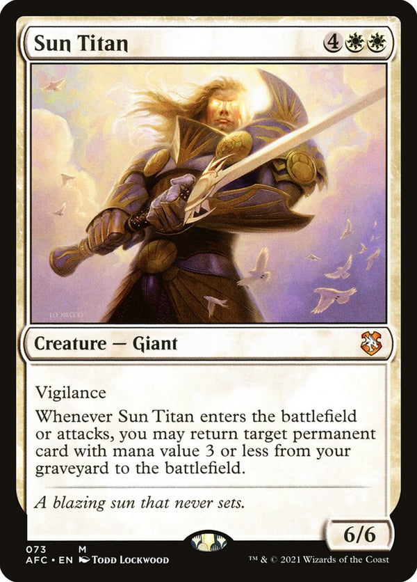 Sun Titan - Magic: The Gathering