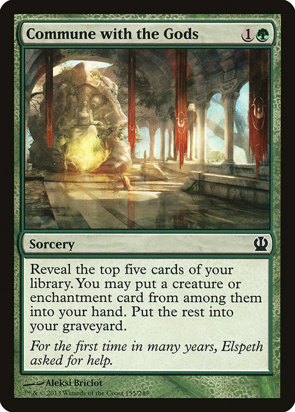 Commune with the Gods - Magic: The Gathering