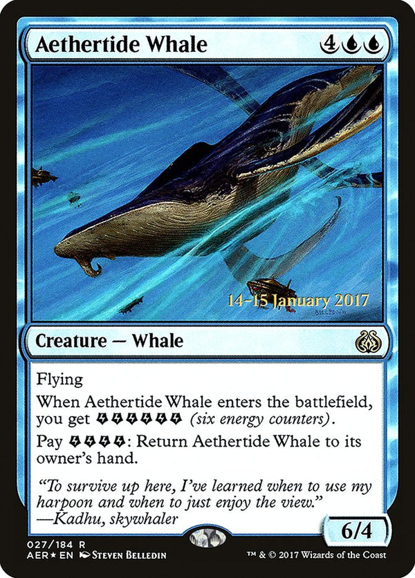 Aethertide Whale - Magic: The Gathering