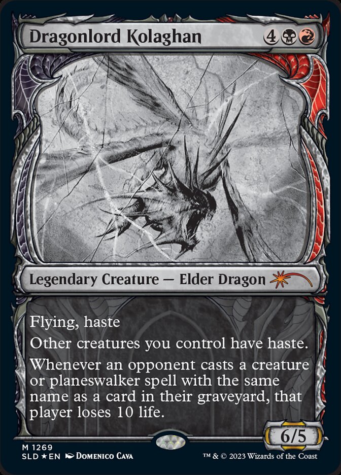 Dragonlord Kolaghan (Halo Foil)
