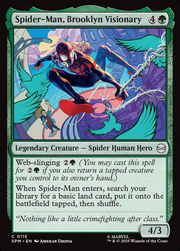 Spider-Man, Brooklyn Visionary - Magic: The Gathering