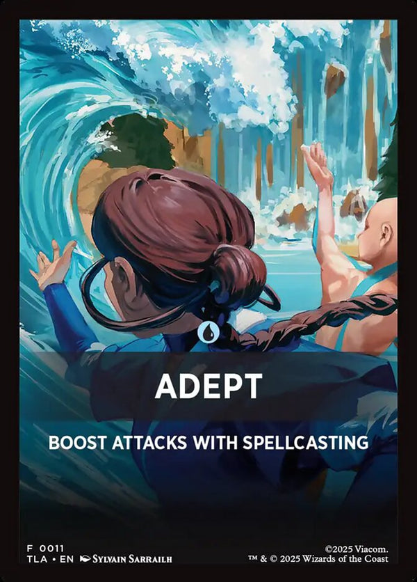 Adept Theme Card - Magic: The Gathering