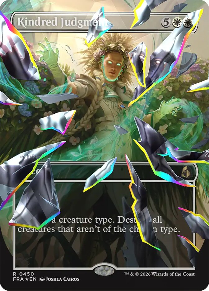Kindred Judgment (Borderless) (Facet Foil)