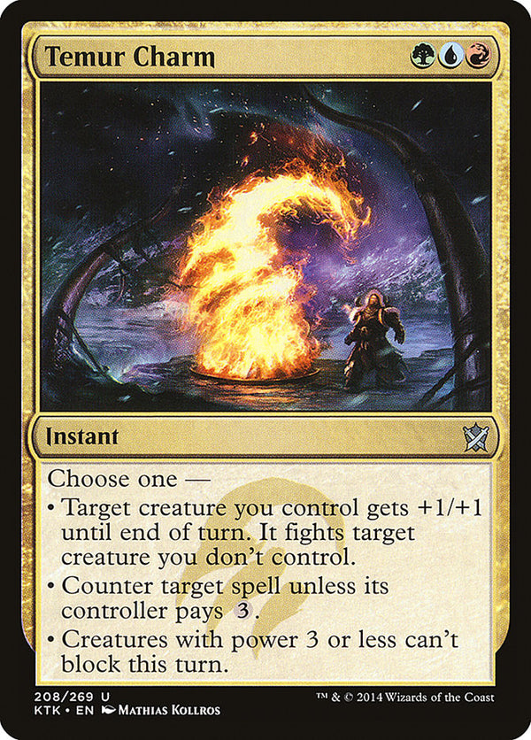 Temur Charm - Magic: The Gathering